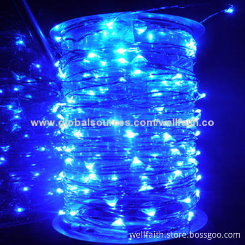 Indoor string lights with multicolor and 10cm space between lights